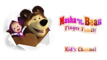 MASHA AND THE BEAR - Finger Family - Daddy Finger - Nursery Rhyme with Lyrics