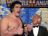 WWF Wrestlemania IV - Andre The Giant Post-Match Interview