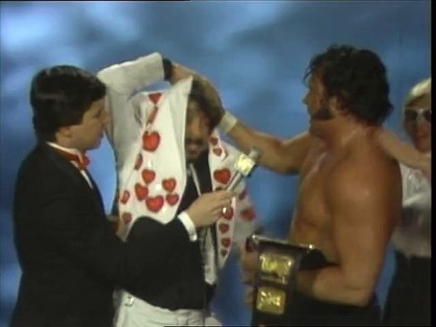 WWF Wrestlemania IV - The Honky Tonk Man Bonus Post-Match Interview