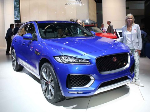 A bord du Jaguar F-Pace 2015 (diaporama vidéo)