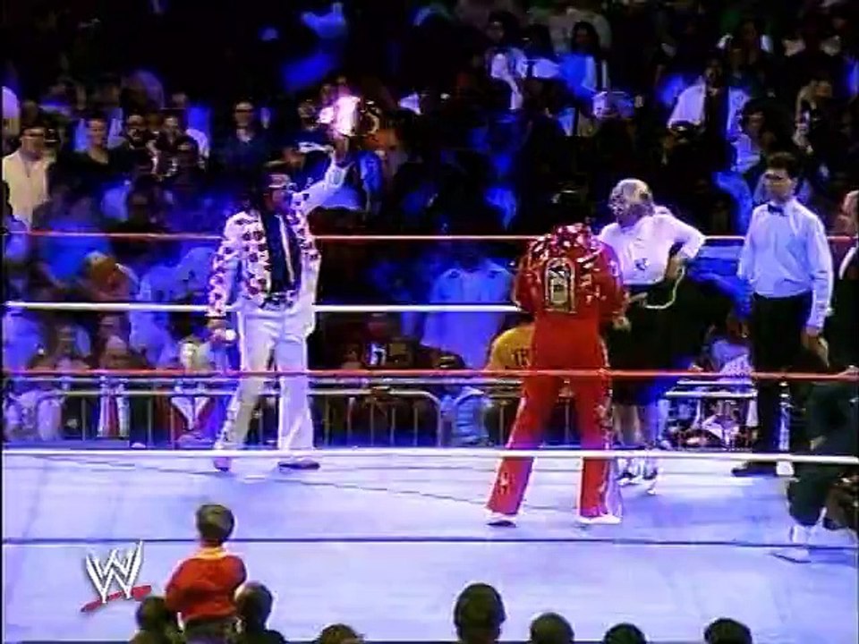 WWF Wrestlemania IV - Brutus Beefcake Vs. The Honky Tonk Man