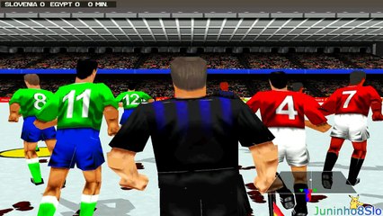Actua Soccer 2-Slovenia vs Egypt-Game 52