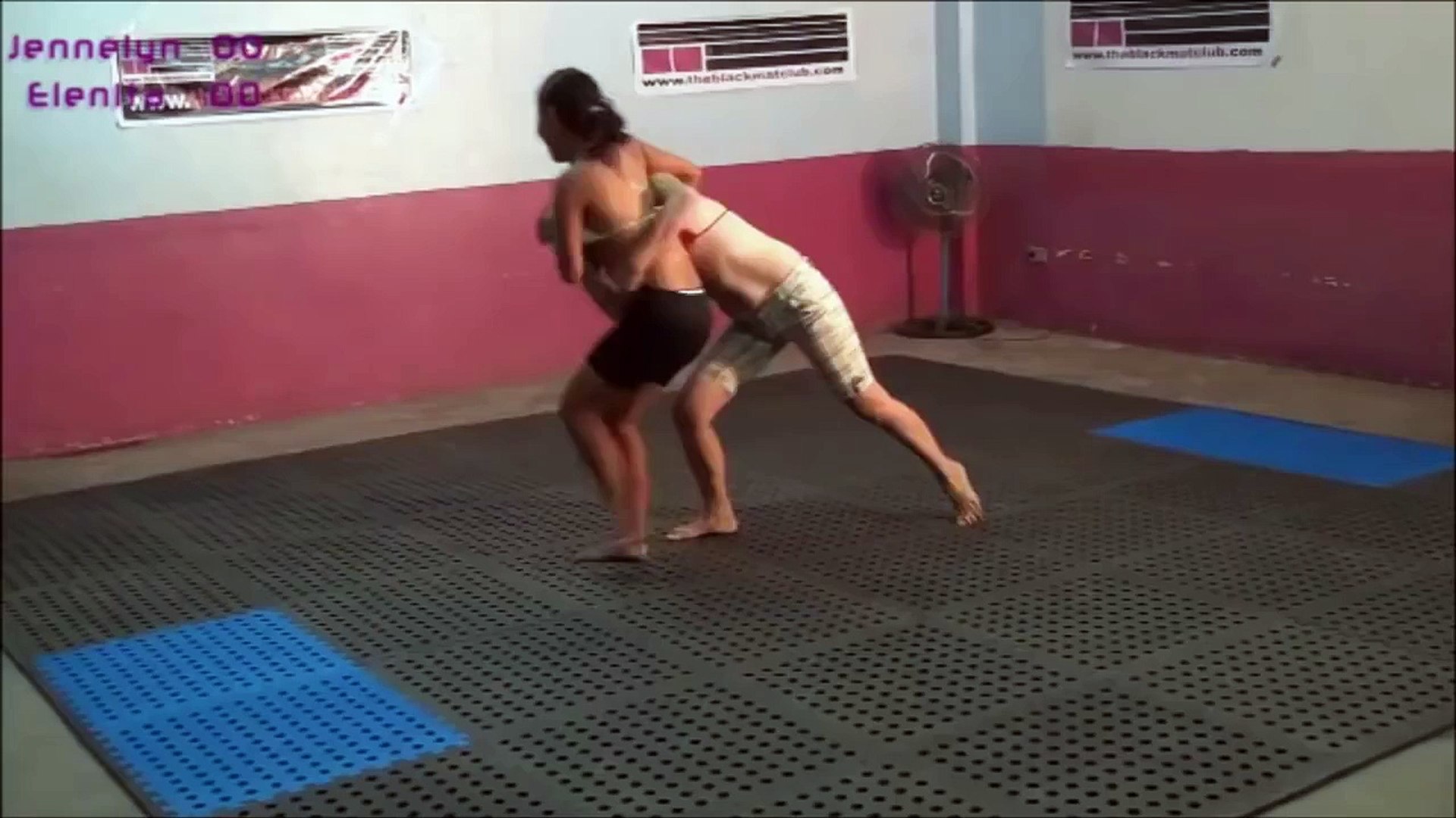 Asian Female Wrestling