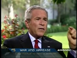 Funny dubbed on George Bush Interview