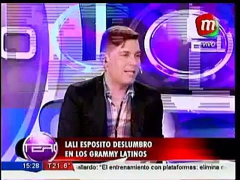 Lali Espósito deslumbró en los Grammy Latinos