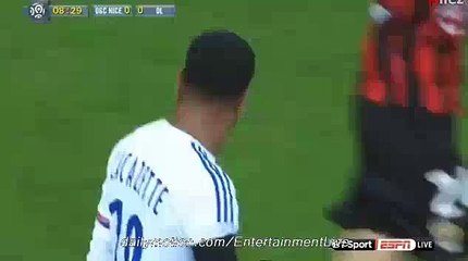 Alexandre Lacazette Incredible Skills & SHOOT NICE 0-0 LYON LIGUE 1 20.11.2015 HD
