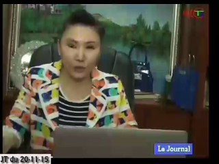 Télé-Congo : Journal du 20 Novembre 2015