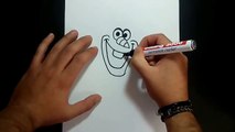 Como dibujar a Olaf paso a paso Frozen | How to draw Olaf Frozen
