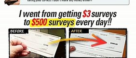 paid online surveys to make money $500 a day
