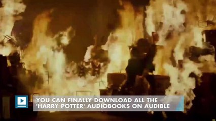 You can finally download all the 'Harry Potter' audiobooks on Audible