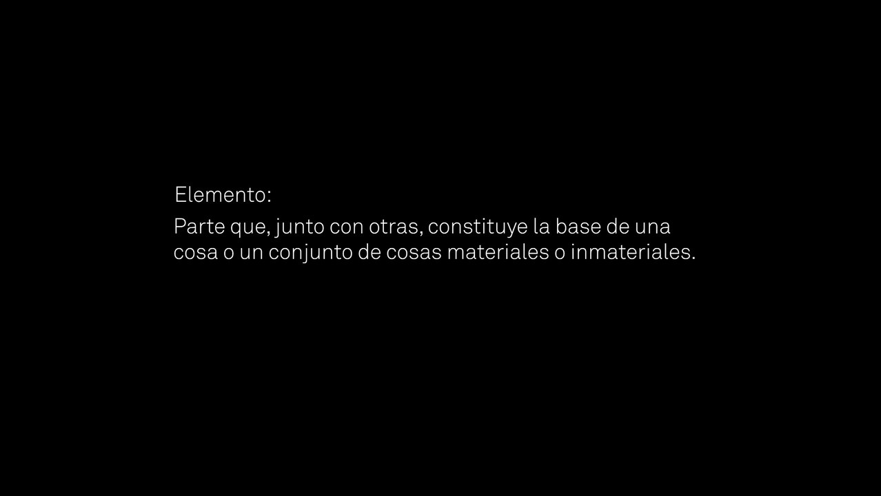 Elemento - Concept