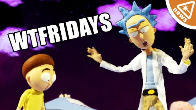 Rick and Morty Claymation, Cardboard Star Wars, and More Internet Weirdness!