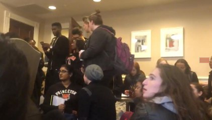 Princeton students hold 32-hour protest over campus&apos;s racial climate