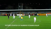 Thurrock suffer unfortunate wind-assisted own goal