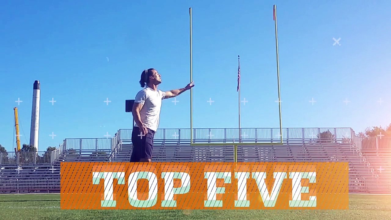 TOP FIVE - FOOTBALL FIELD GOALS | PEOPLE ARE AW...
