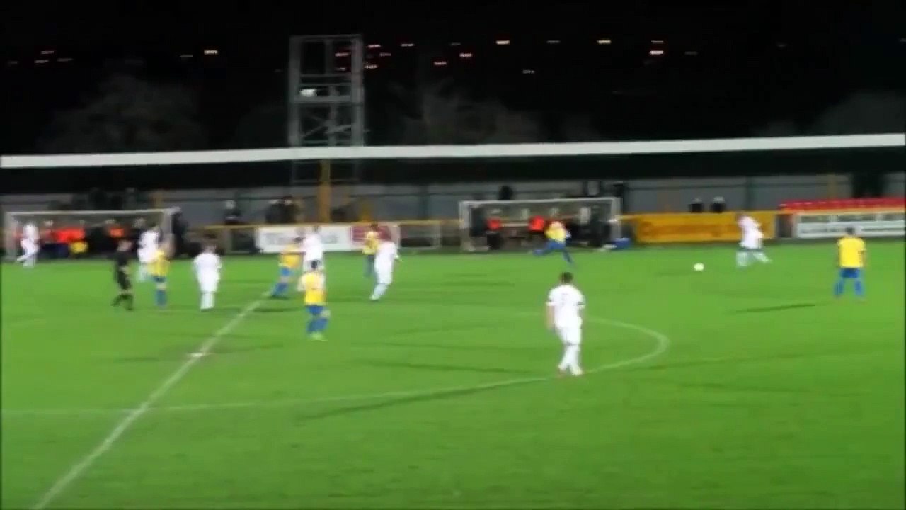 Thurrock’s Kamarl Duncan scored one of the craziest wind-assisted own goals ever v Romford