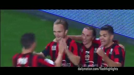 All Goals - OGC Nice 3 - 0 Lyon - Ligue 1 - 20-11-2015