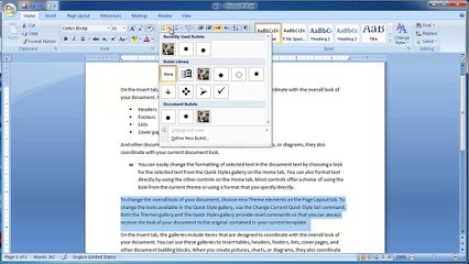 Part 12 - MS Word 2007 Tutorial In Urdu/Hindi - Home Tab (Fonts Group (3 of 3))