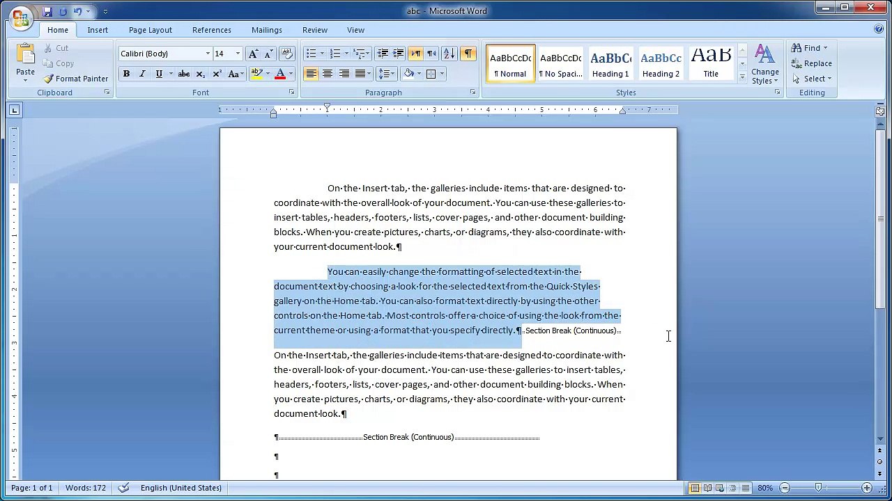 Part 14 - MS Word 2007 Tutorial In Urdu/Hindi - Home Tab (indent and Text alignment)