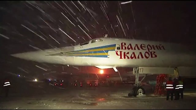 Ракетоносцы дозаправились ночью в ходе боевого вылета с крылатыми ракетами