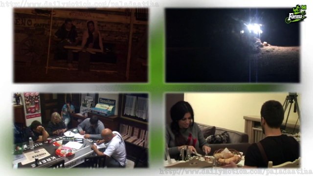 Farma 6 ~ Prvi snimci - Stanija i Milos uzivaju uz prijatnu veceru