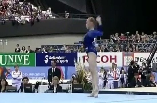 Ksenya Afanasyeva - FX Worlds Team Finals 2010 NBC