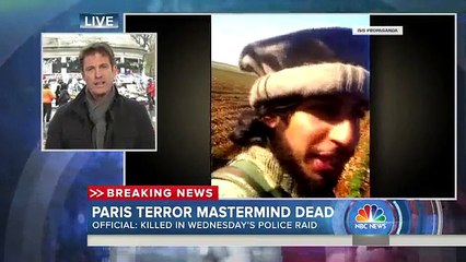 NBC : Paris Terror Mastermind Dead