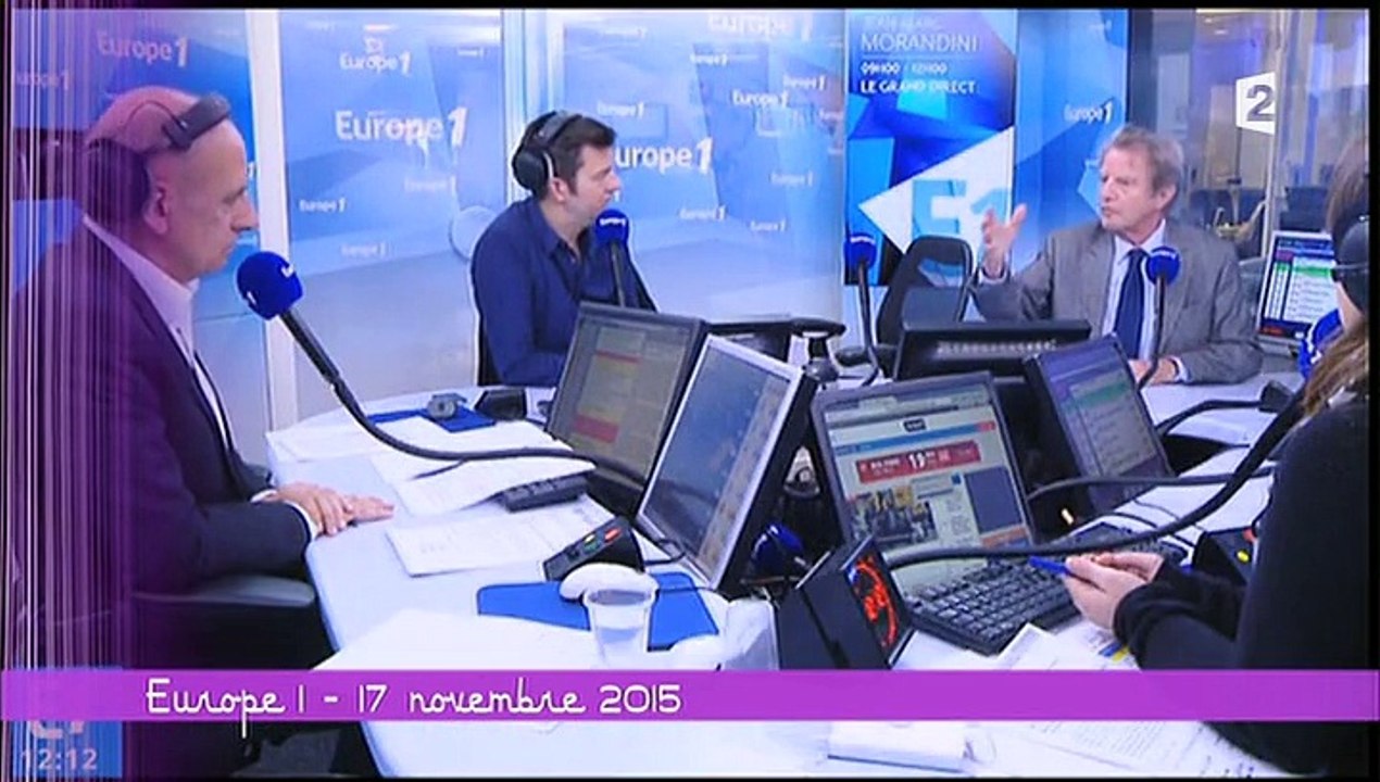 Conséquences politiques et militaires des attentats du 13 novembre ½ Ce soir ou jamais 20 11 2015