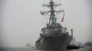 US ship to drill with Chinese navy amid tensions !!