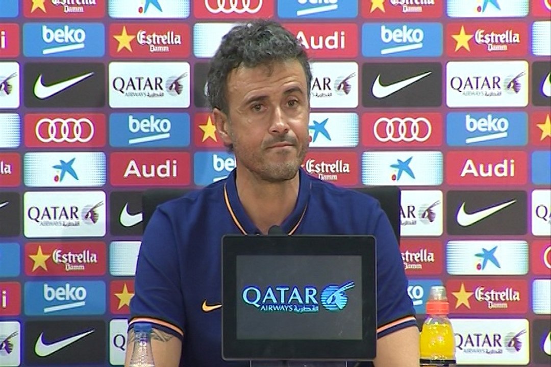 Luis Enrique sobre Messi: "Está recuperado"