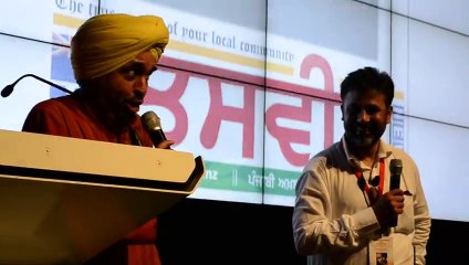 Bhagwant Mann Live Show at Hamilton City New Zealand. (Video by Harjinder Singh Basiala)