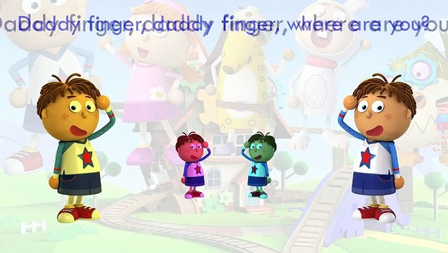 Tickety Toc Finger Family Song Daddy Finger Nursery Rhymes Toys Full animated cartoon engl catoonTV!