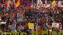 Protesters rally on final day of APEC summit