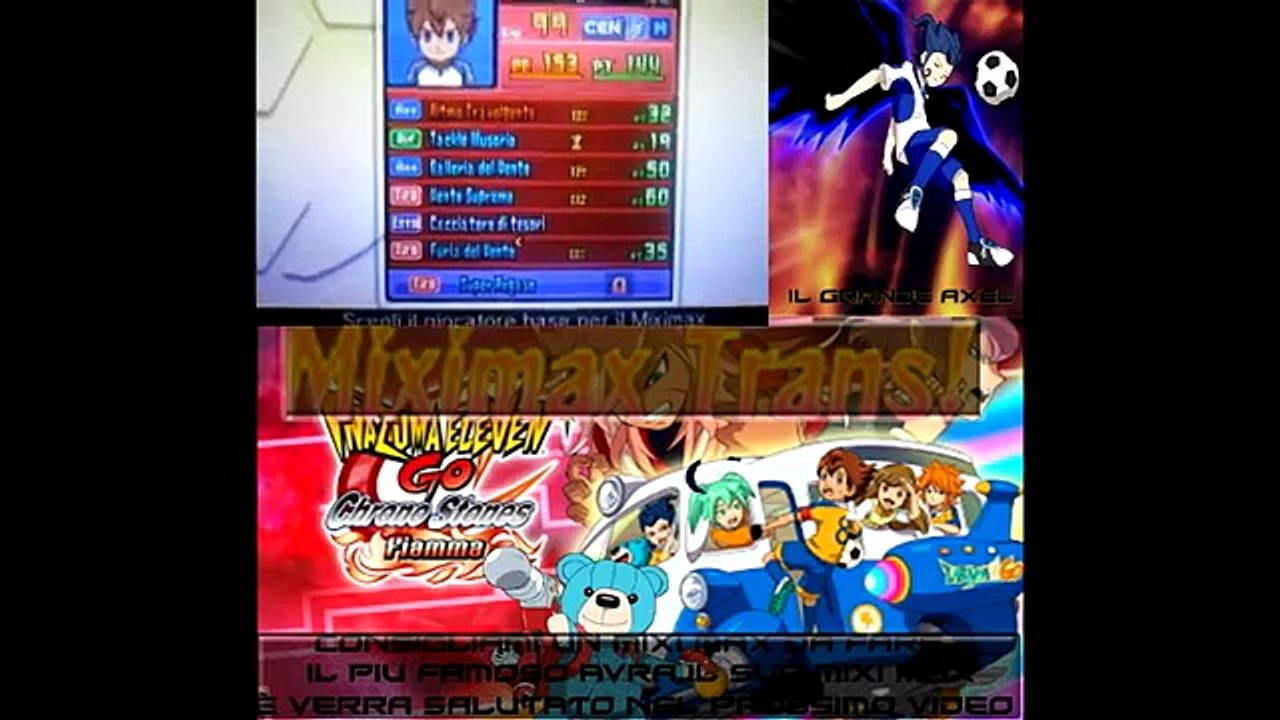 Inazuma Eleven Go Chrono Stone lets mixi max # 4 Axel x Tezcat