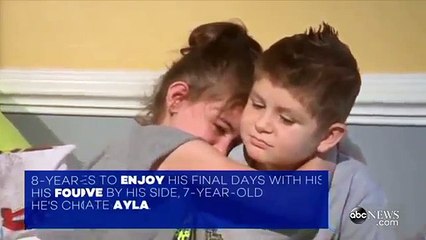 MOVING ... CHILDREN 8 YEARS AT THE END OF HIS LIFE, SPENT WITH HIS LOVER