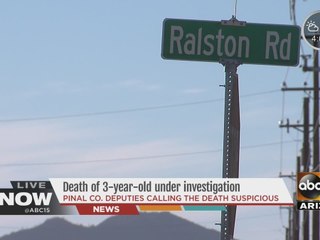 Death of 3-year-old under investigation