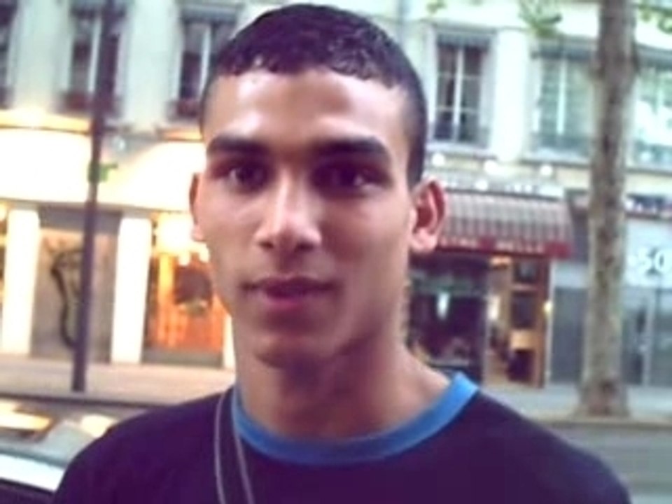 Un habitant des Minguettes