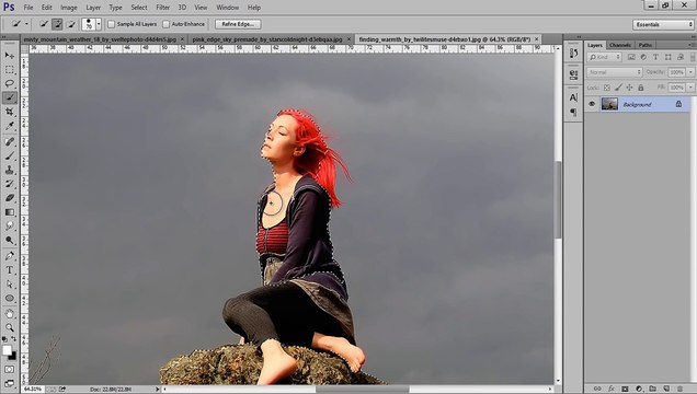 Photoshop Concept Art Tutorials - Photo Manipulation Effects 02