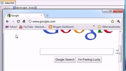 XHTML and CSS Tutorial - 6 - Adding Links to our Webpage