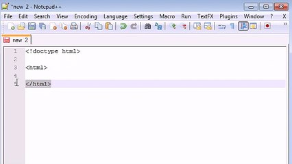 XHTML and CSS Tutorial - 2 - Creating our First Webpage