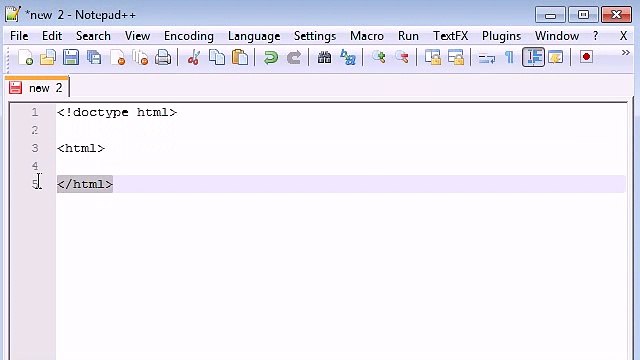 XHTML and CSS Tutorial - 2 - Creating our First Webpage