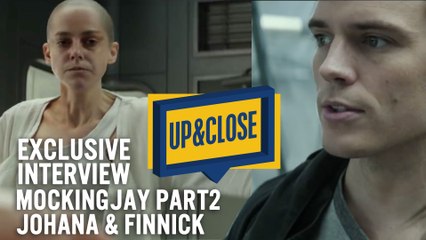 HUNGER GAMES JOHANA and FINNICK from Mockingjay Part 2 in UP&CLOSE