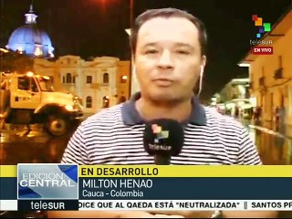 Colombia: Fuerte presencia de cuerpos de seguridad en Argelia