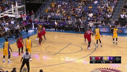 Nick Young 3 Pointer | Raptors vs Lakers | October 8, 2015 | 2015 NBA Preseason