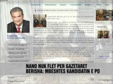 Fatos Nano takon Sali Berishën - Vizion Plus - News - Lajme