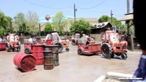 Maters Junkyard Jamboree ride-through at Cars Land in Disney California Adventure