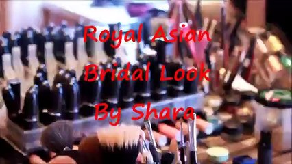 Asian Royal Bridal look by Shara Islam