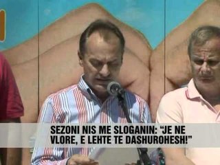 Vlora çel zyrtarisht sezonin - Vizion Plus - News - Lajme