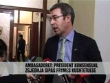 Ambasadoret: Presidenti me 140 vota - Vizion Plus - News - Lajme