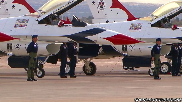 2012 U.S.A.F. Thunderbirds @ AVIATION NATION (Saturday)